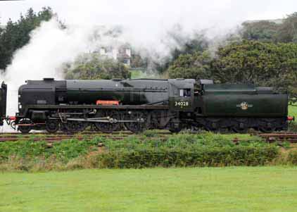 Purchase photo of 34028 EDDYSTONE at Swanage Railway